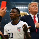 Coupe du monde : Donald Trump se mêle à l’annulation du carton rouge de Folarin Balogun