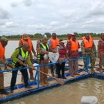 Pisciculture : 20 cages flottantes empoissonnées au barrage de Pô-Kapro