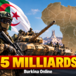 Dépenses militaires : l’Algérie concentre près de 44 % des dépenses de l’Afrique, soit 25 milliards de dollars (environ 15 000  milliards de FCFA)