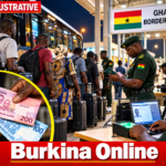Frontière Ghana-Burkina : pourquoi les passagers sans passeport doivent-ils payer 2 500 F CFA ?