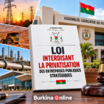 Burkina Faso : une nouvelle loi interdit la privatisation des entreprises publiques stratégiques